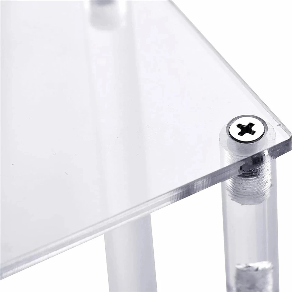 3/4/5 Tier Clear Acrylic Display Risers high quality